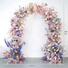 Uflower Pink Rose Door Arch Floral Arrangement Set DD02777