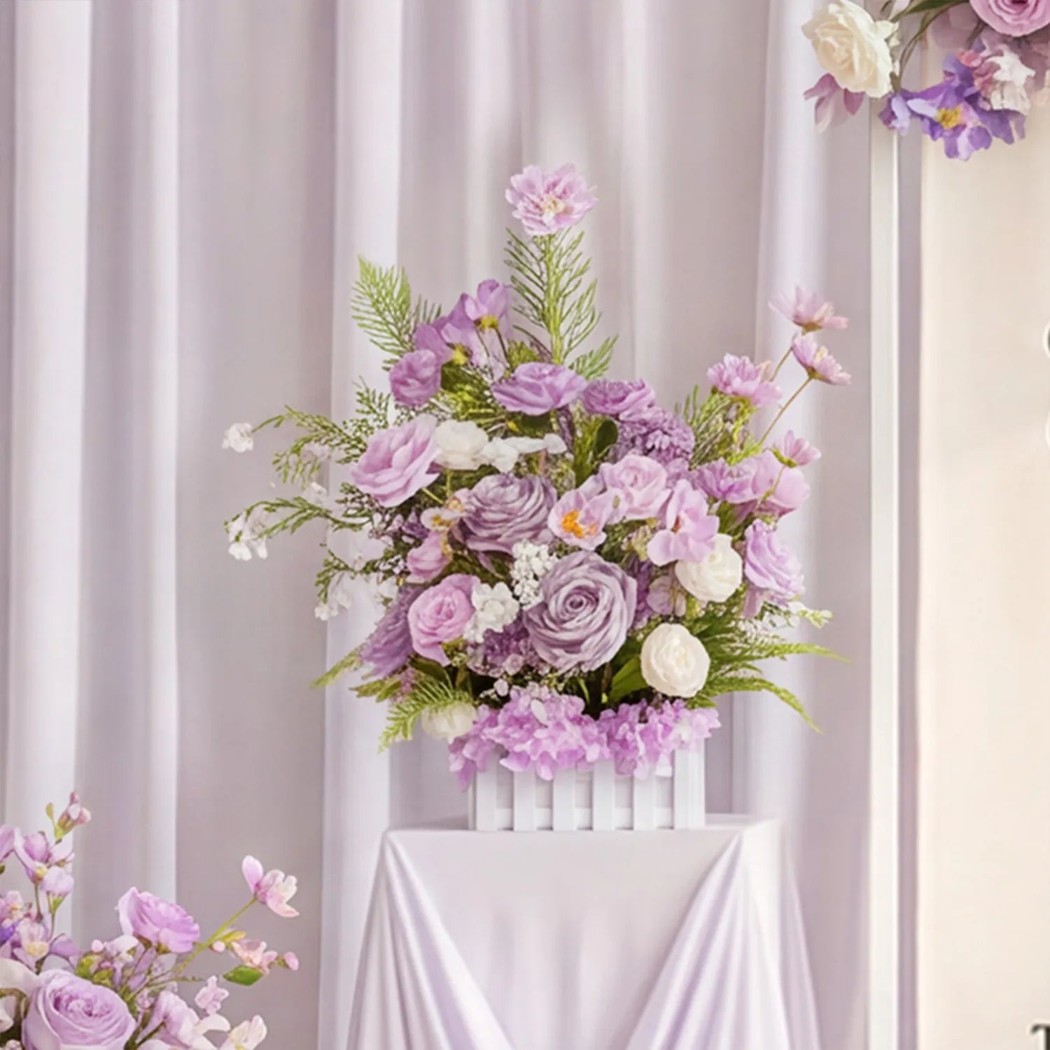 Uflower Purple Wedding & Party Decor | One-Stop Styling, Multiple Sizes, One Cohesive Style