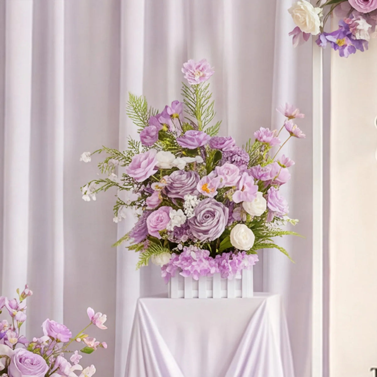 Uflower Purple Wedding & Party Decor | One-Stop Styling, Multiple Sizes, One Cohesive Style
