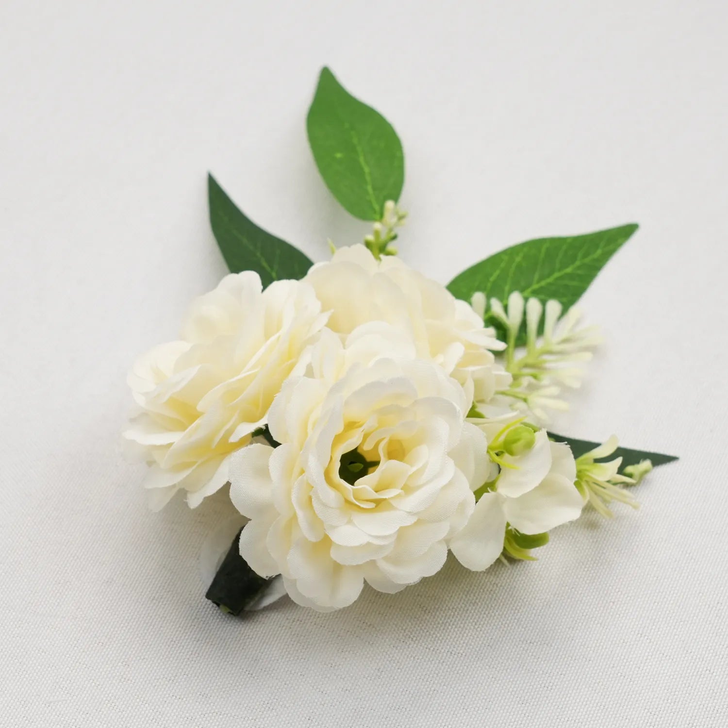 Uflower Wrist Corsages in Ivory MG80005-04*6