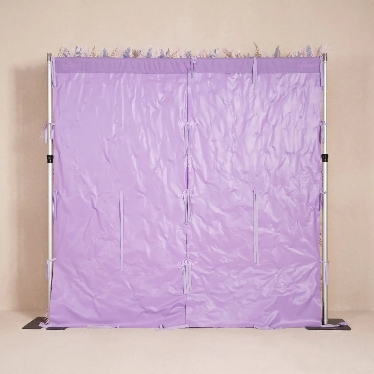 Uflower Pink Purple Flower Wall Décoration Murale Mariage Fête & Toile de Fond Événementiel SET80254-01