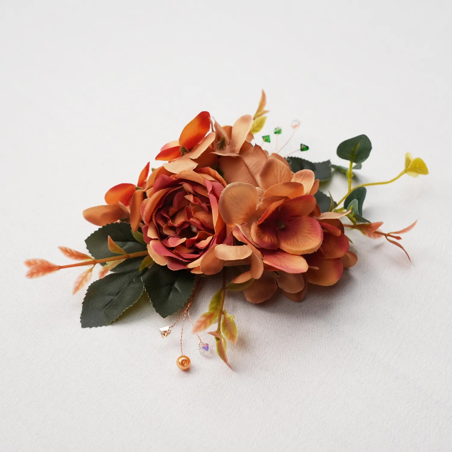 Uflower Wrist Corsages in Amber MG80006-05*6
