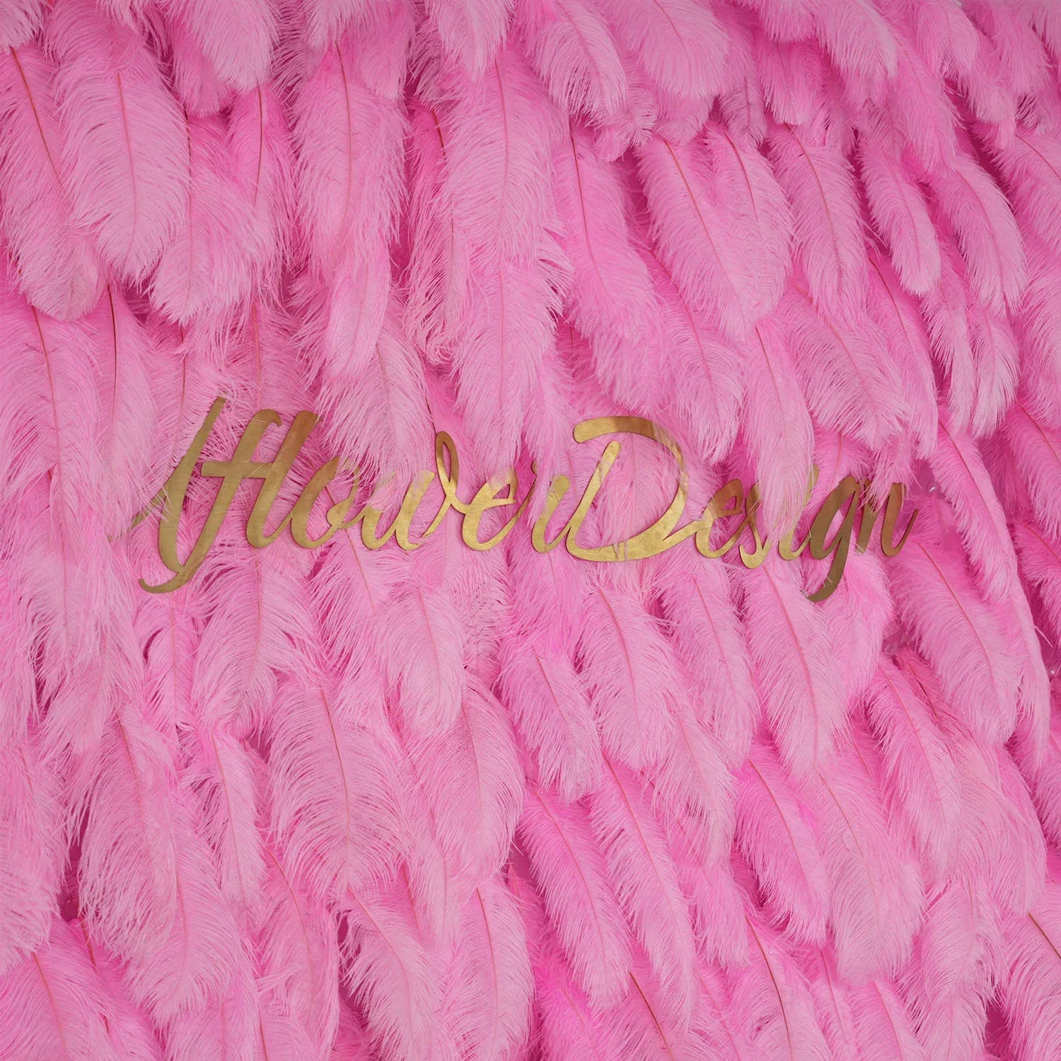 Uflower Artificial Pink 5D Flower Wall Wedding Backdrop Deco Birthday Party SET80088 - Uflower