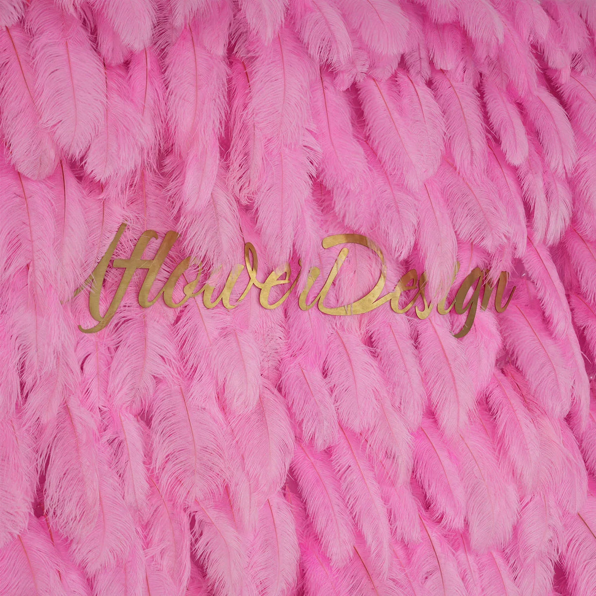 Uflower Artificial Pink 5D Flower Wall Wedding Backdrop Deco Birthday Party SET80088 - Uflower