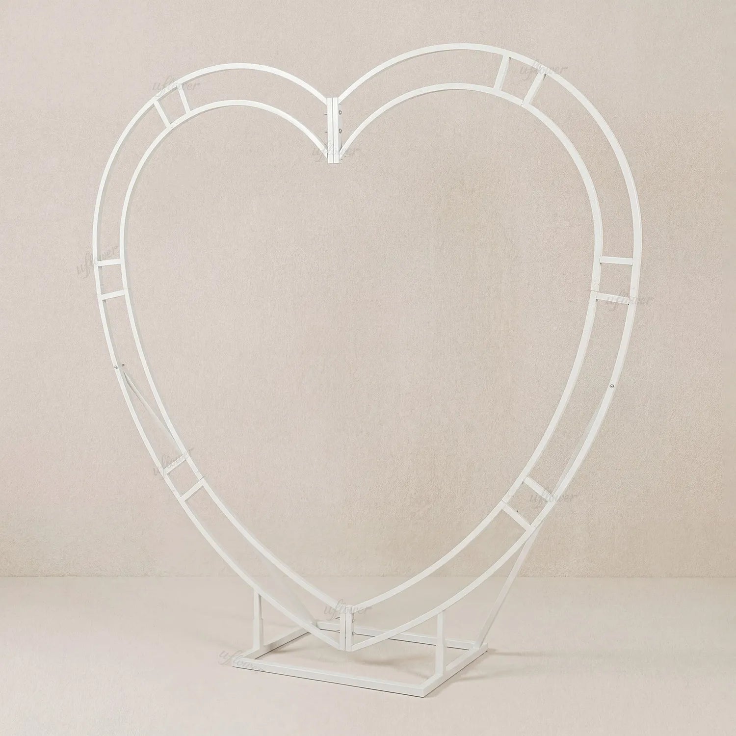 Uflower Square Arch Stand Wedding Background Event Floral Decor Props MSD80023