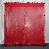 Uflower Artificial Red Rose Flower Wall Wedding Roller Blind Decor SET80013 - Uflower