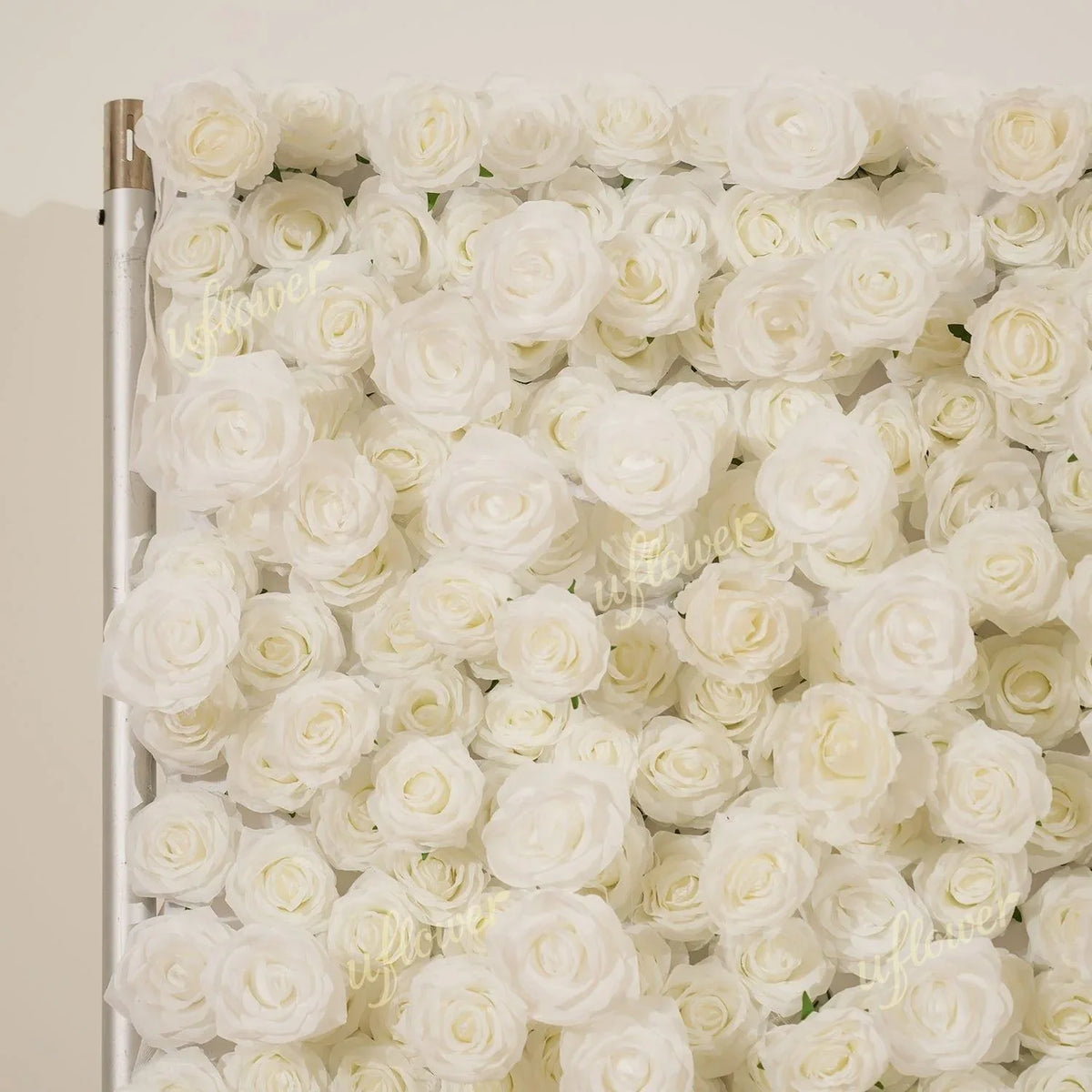 Uflower White Rose Flower Wall Backdrop Wedding Party Decoration SET80187 - Uflower