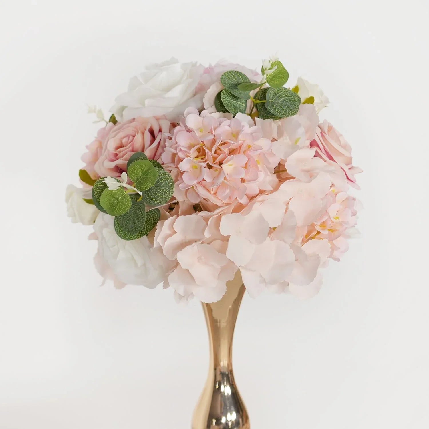 Uflower Pink Rose Table Runner Sofa Floral Wedding Backdrop Decor SET80096 - Uflower