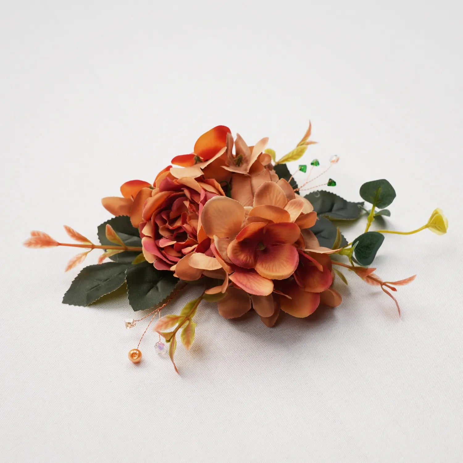Uflower Wrist Corsages in Amber MG80006-05*6