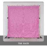 Uflower Flower Wall Champagne Pink Frost Floral Backdrop Wedding Party Proposal Decor SET80215 - Uflower