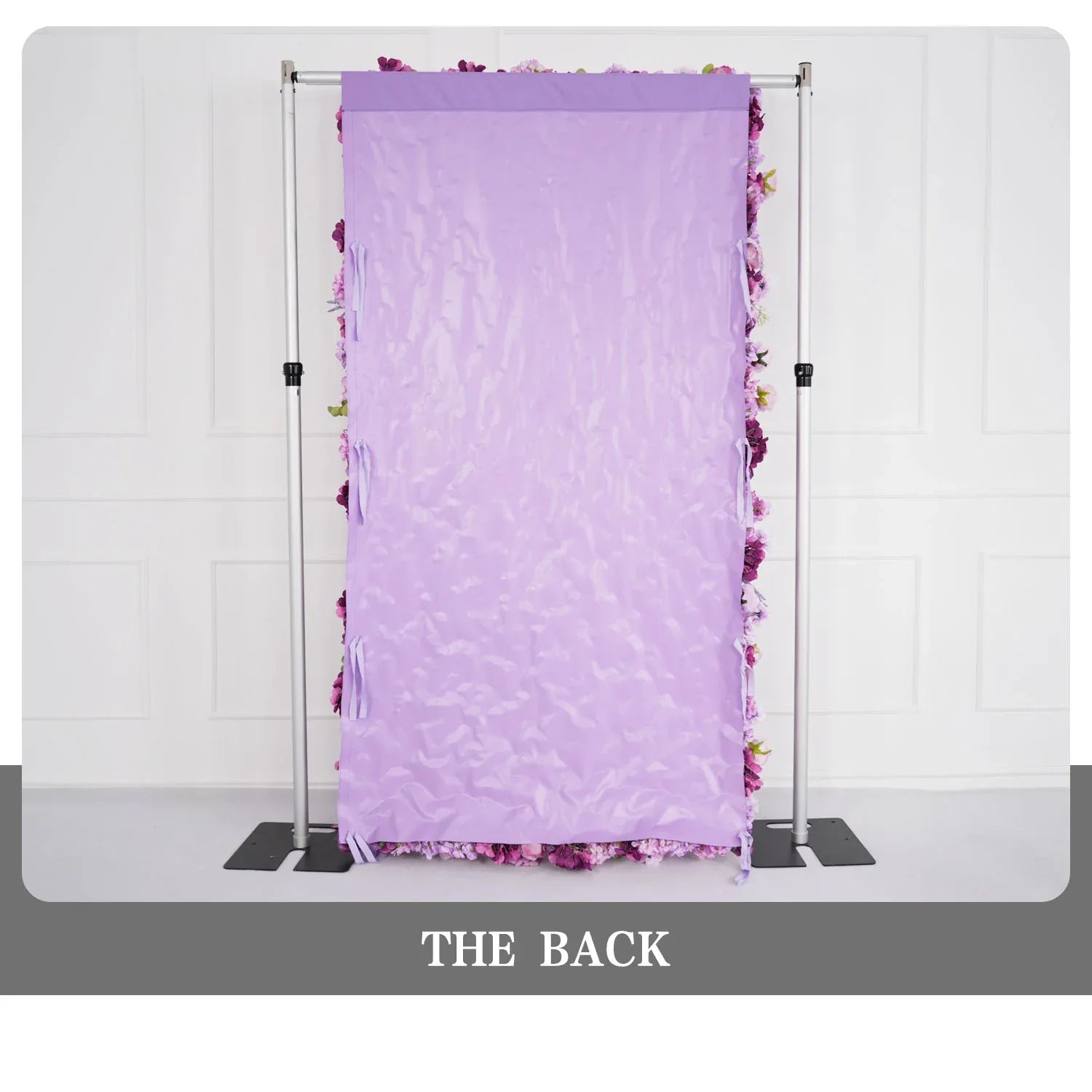 Uflower Purple Rose Flower Wall Backdrop Wedding Party Decoration SET80035 - Uflower