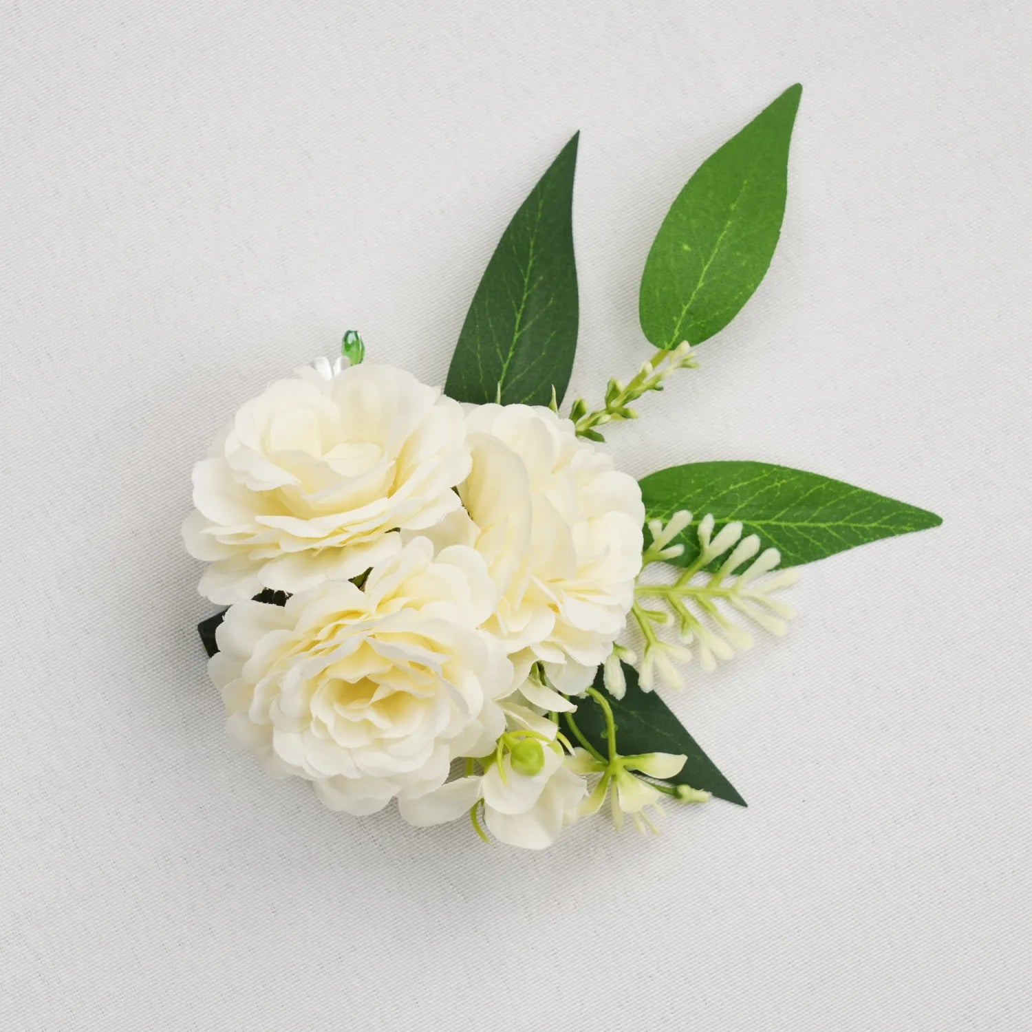 Uflower Wrist Corsages in Ivory MG80005-04*6