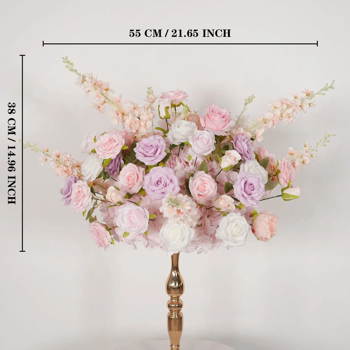 Uflower Table Centerpieces Floral Ball Wedding Decor Flower Arrangement MB80071 - Uflower