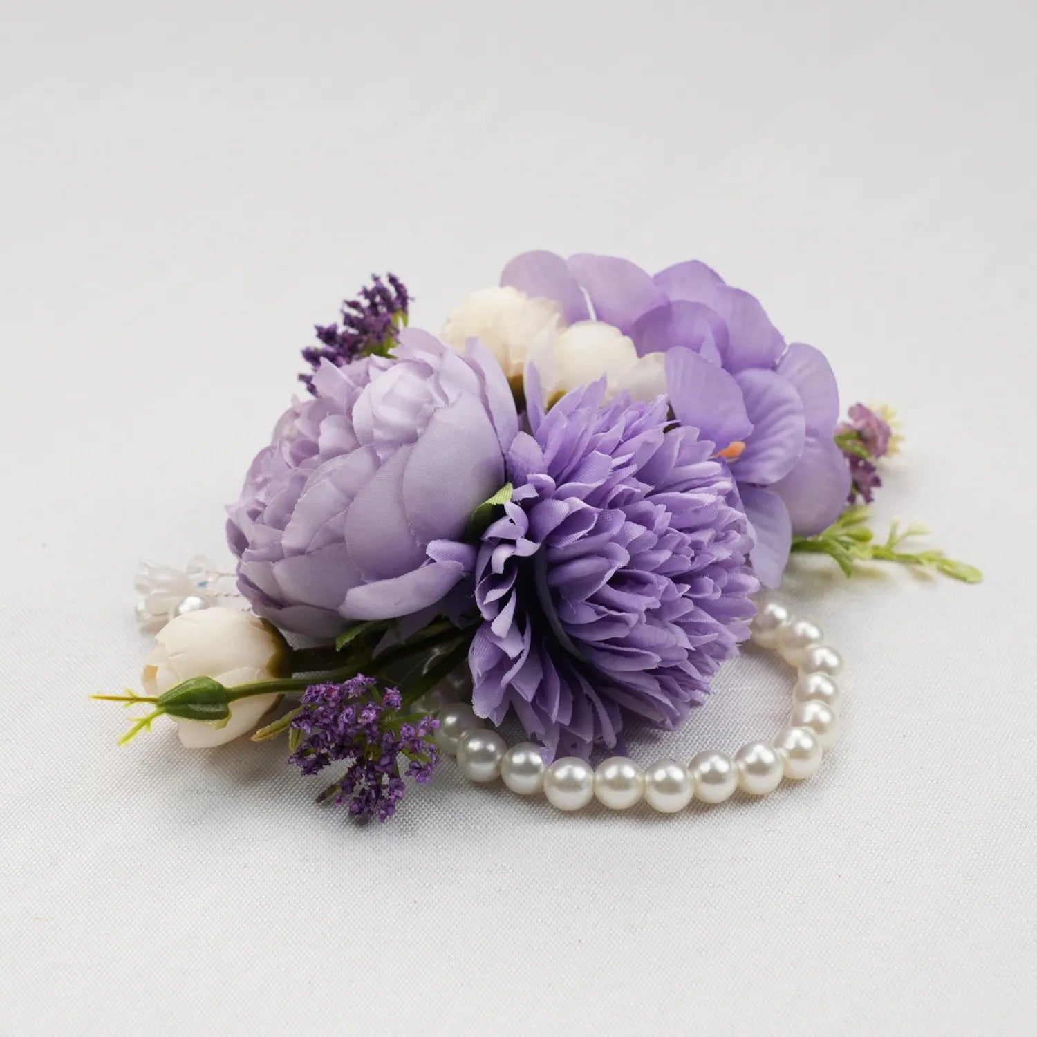 Uflower Wrist Corsages in Lilac MG80004-04*6