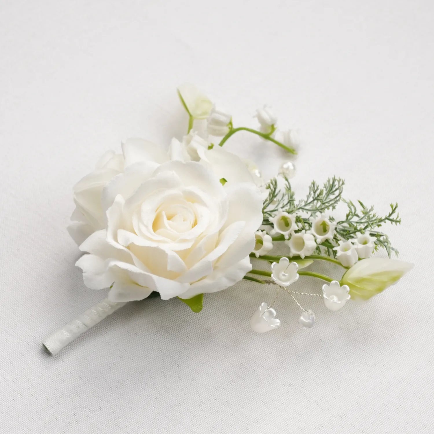 Uflower Boutonnieres in Ivory MG80012-02*6