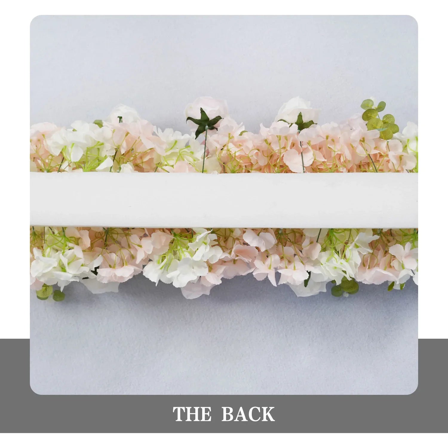 Uflower Pink Series Wedding Backdrop Arch Decor Floral Arrangement SET80097 - Uflower