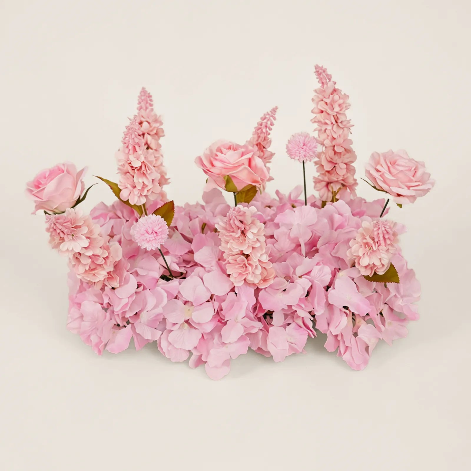Uflower 50cm Mix Pink Rose Flower Row MC89006-03