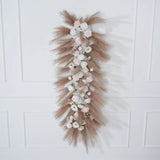 Uflower Pampas Grass Rose Wedding Floral Arrangement KT Backdrop Decor SET80163 - Uflower