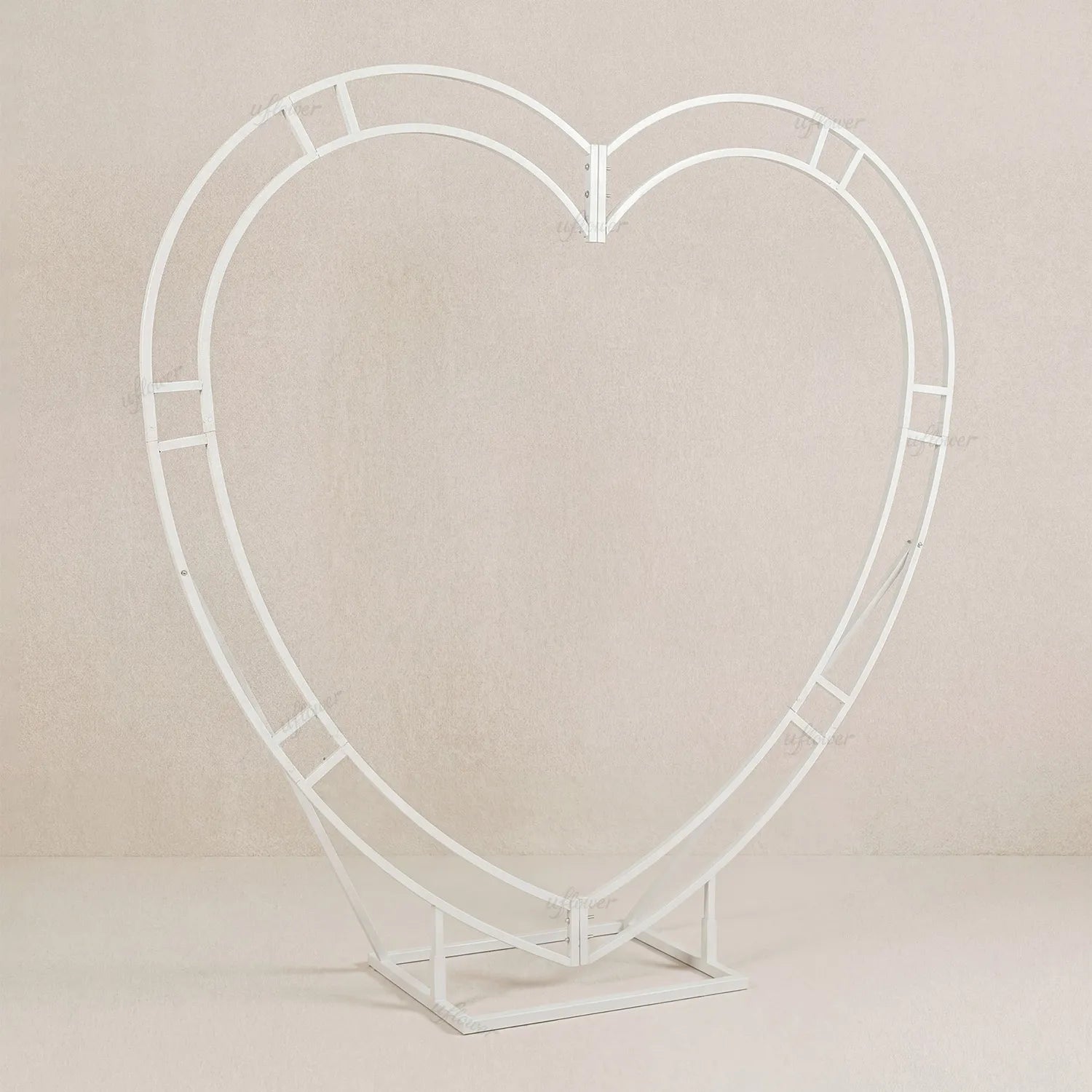 Uflower Square Arch Stand Wedding Background Event Floral Decor Props MSD80023