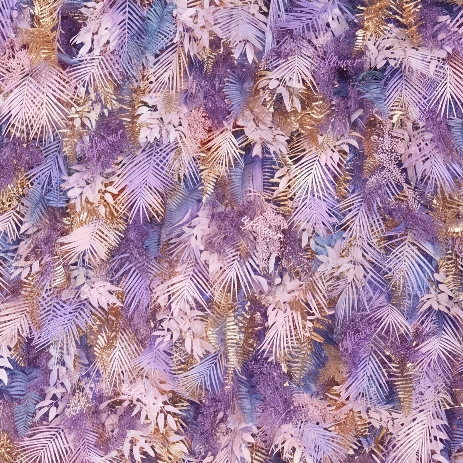 Uflower Pink Purple Flower Wall Wedding Party Decoration & Event Backdrop SET80254-01
