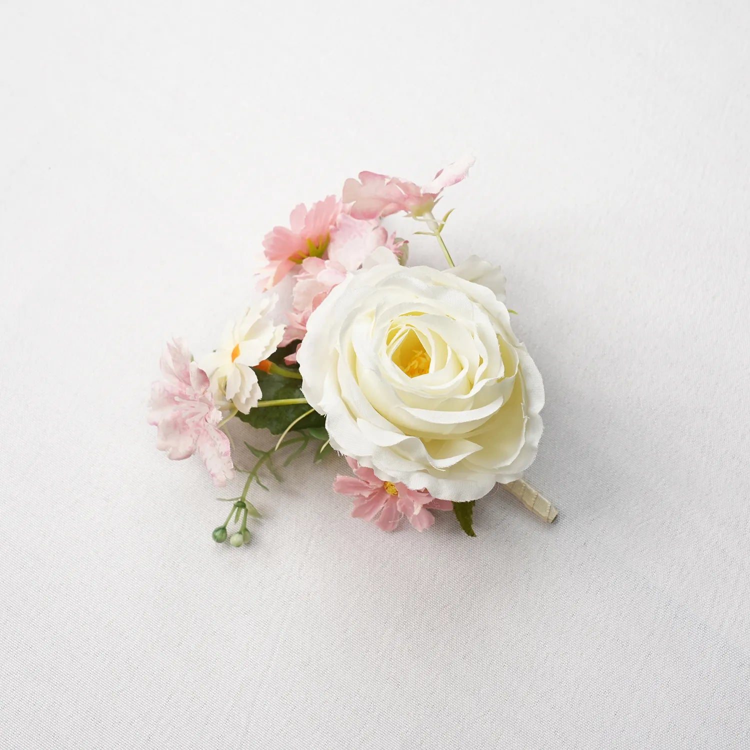 Uflower Boutonnieres in Pink White MG80001-03*6