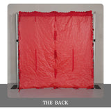 Uflower Red Rose Flower Wall Backdrop Wedding Party Decoration SET80200 - Uflower