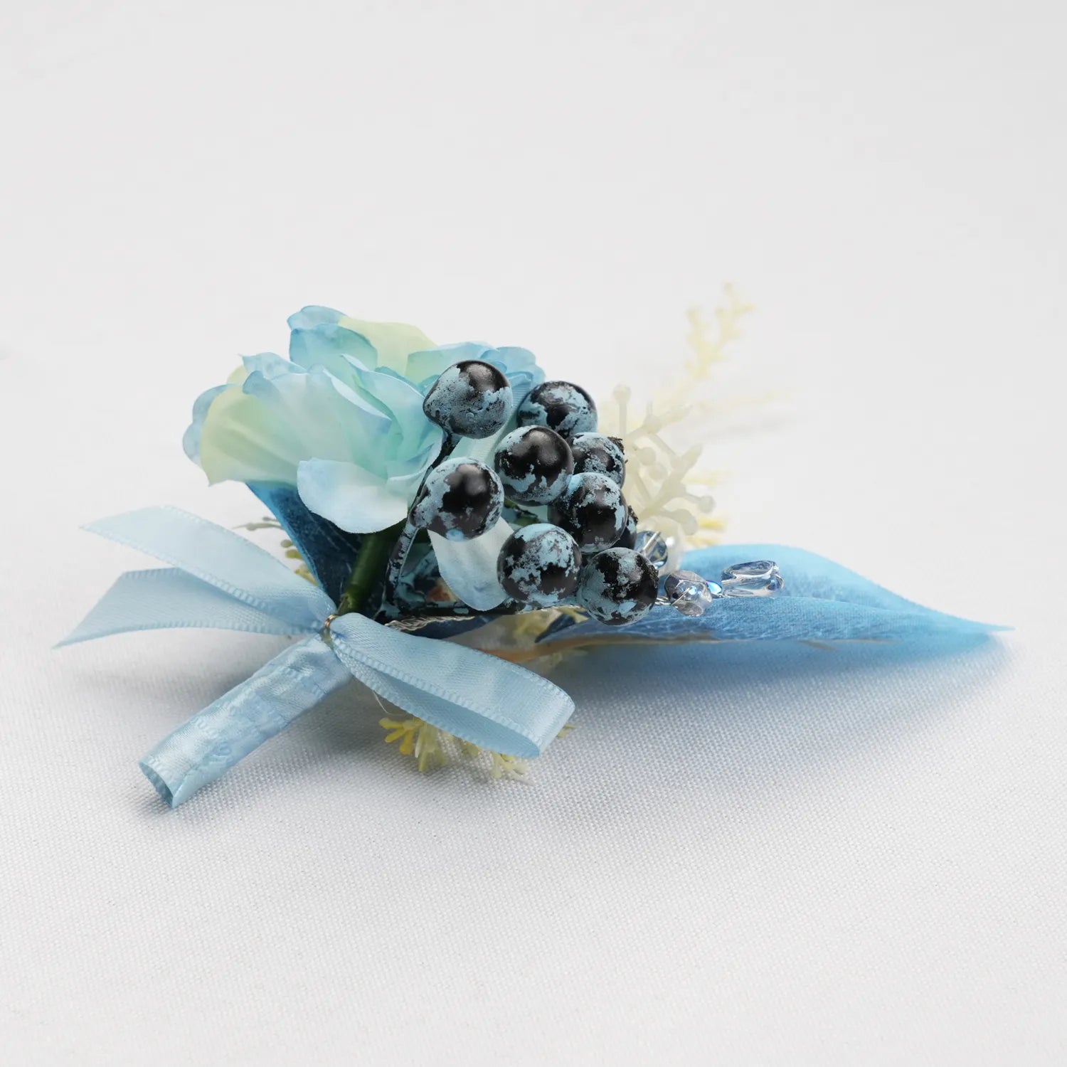 Uflower Boutonnieres in Dusty Blue MG80007-03*6