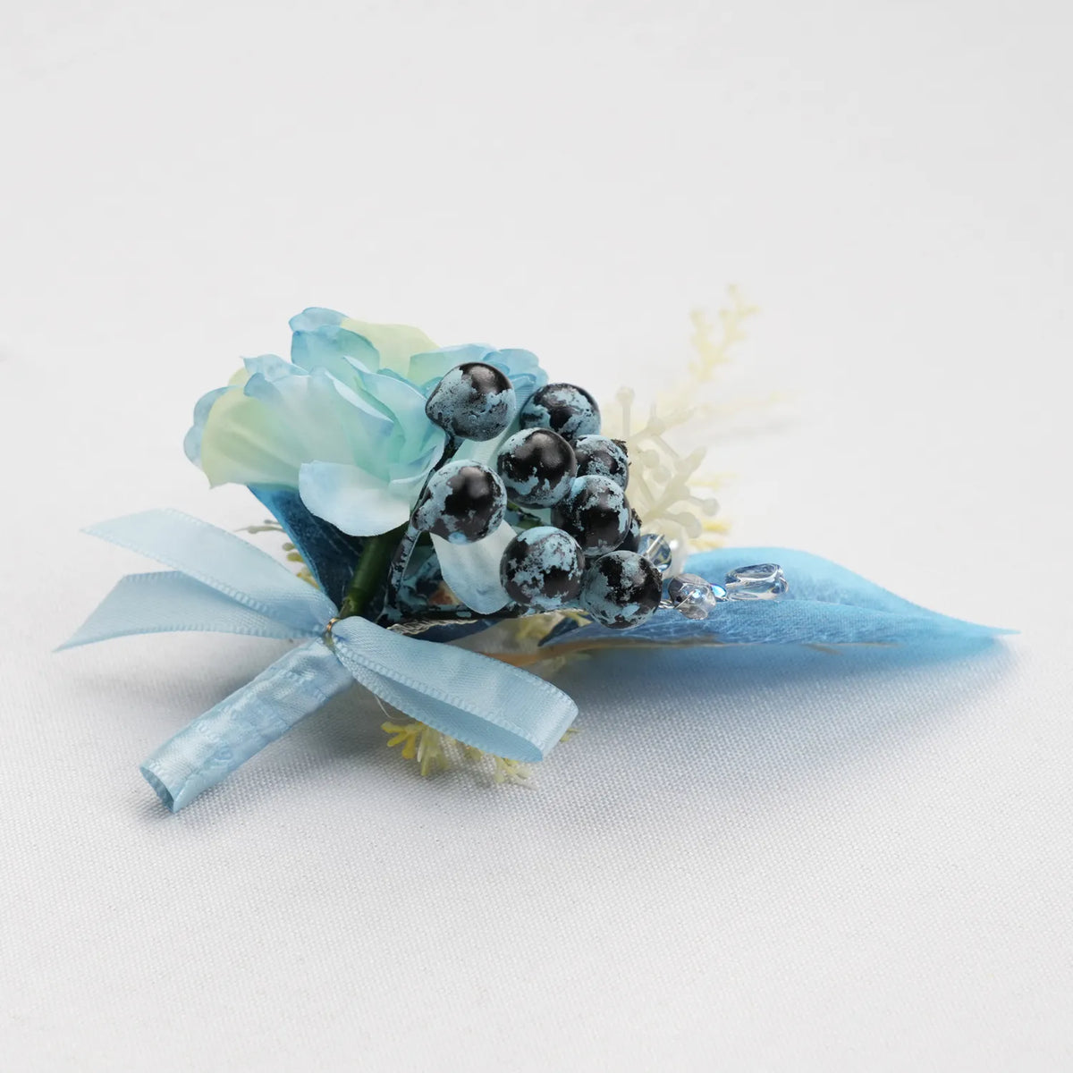 Uflower Boutonnieres in Dusty Blue MG80007-03*6