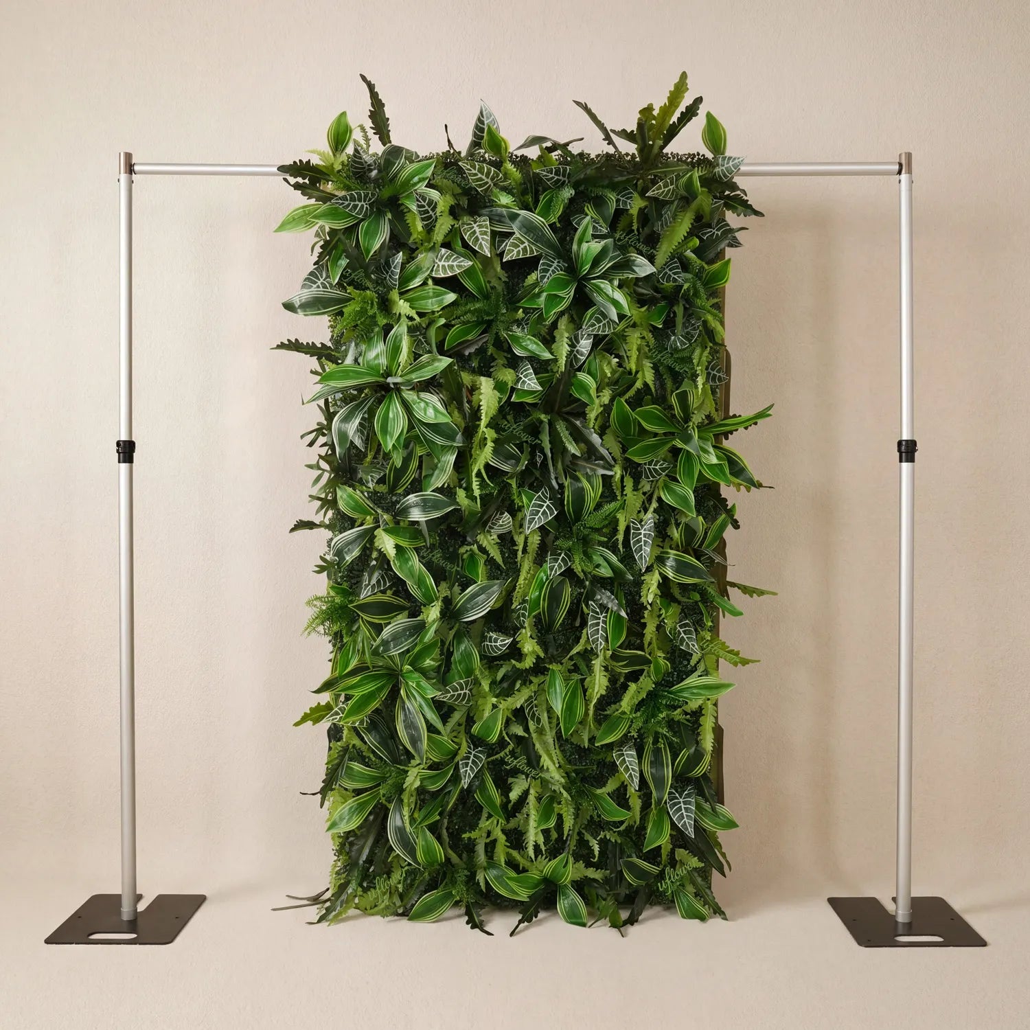 Uflower Green Brazilian Leaf Wall for Wedding Event Decor SET80255-01