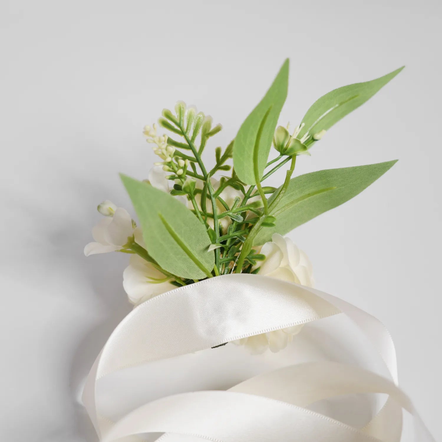 Uflower Wrist Corsages in Ivory MG80005-04*6