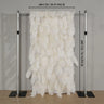 Uflower Artificial White 5D Flower Wall Wedding Backdrop Deco Birthday Party SET80140 - Uflower
