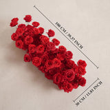 Uflower Rose Rouge Arche de Mariage Décoration Arche Cœur SET80237