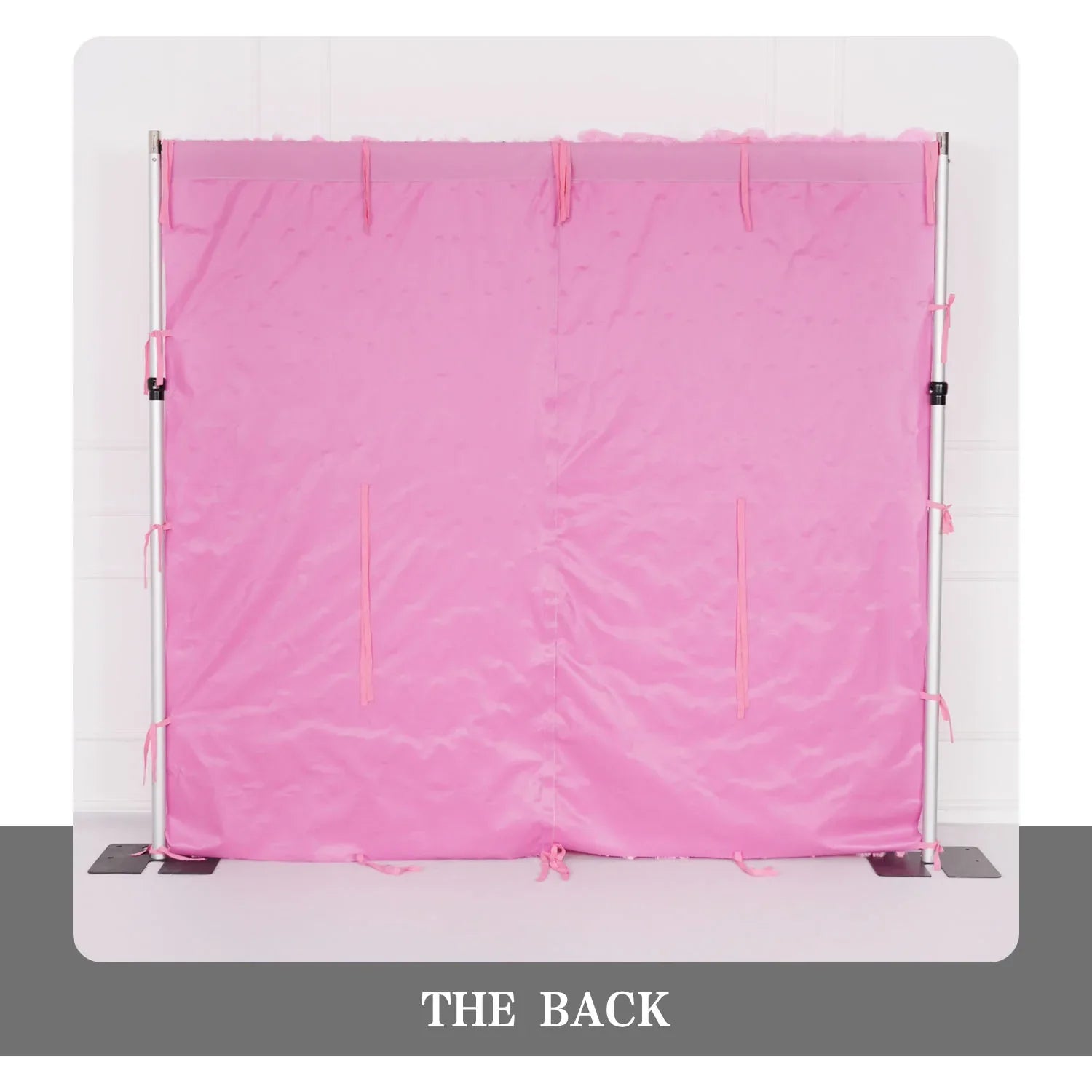 Uflower Artificial Pink 5D Flower Wall Wedding Backdrop Deco Birthday Party SET80088 - Uflower