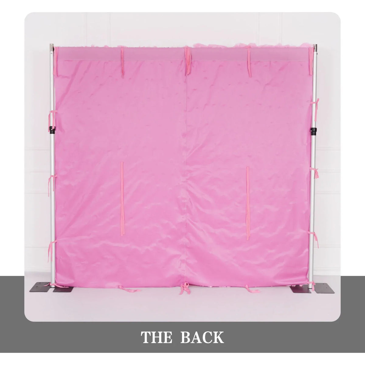 Uflower Artificial Pink 5D Flower Wall Wedding Backdrop Deco Birthday Party SET80088 - Uflower
