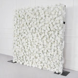 Uflower Artificial White Flower Wall Wedding Backdrop Decor SET80113 - Uflower