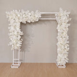 Uflower White Cherry Blossom Flower Row Wedding KT Backdrop Decor SET80166 - Uflower