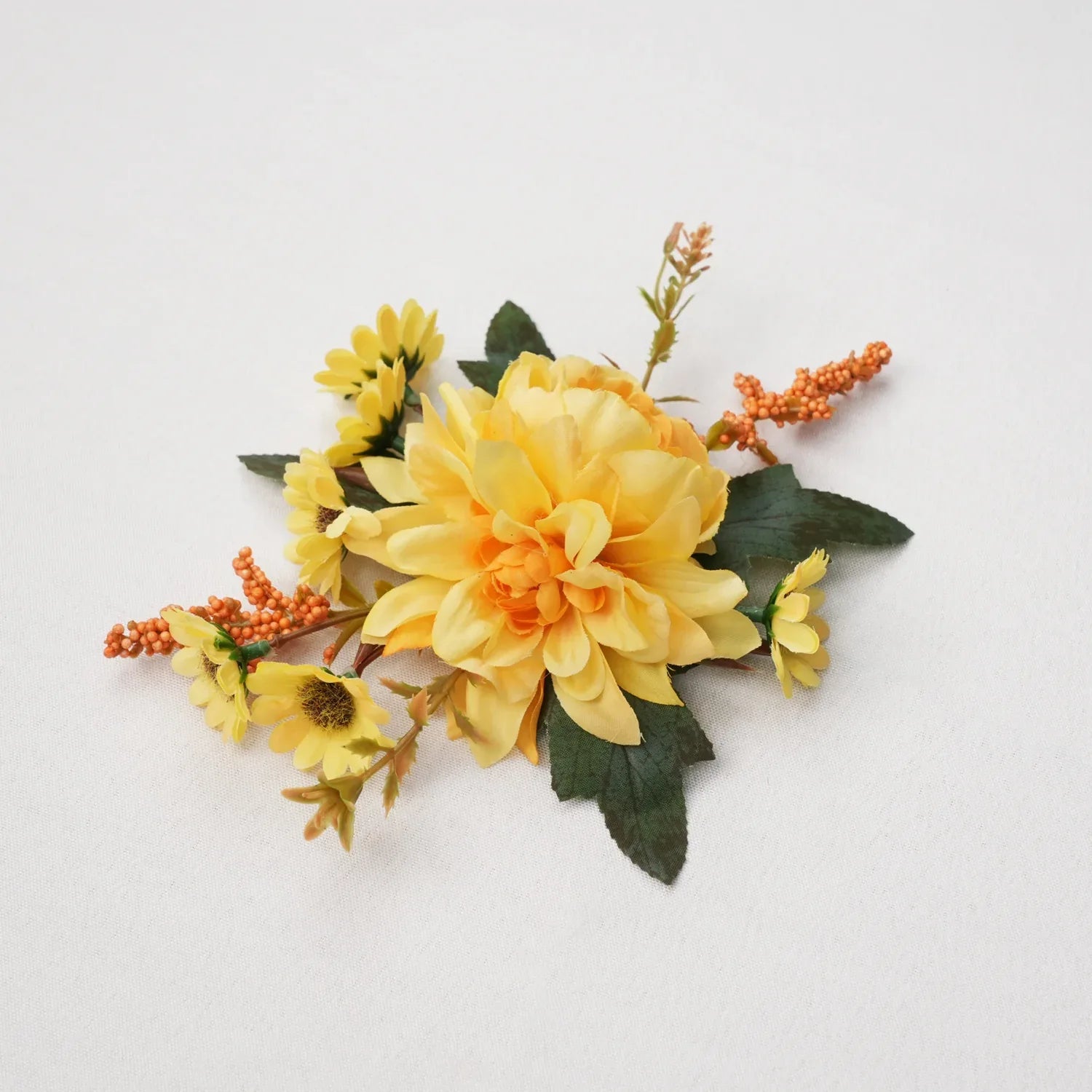 Uflower Wrist Corsages in Yellow MG80003-04 - Uflower