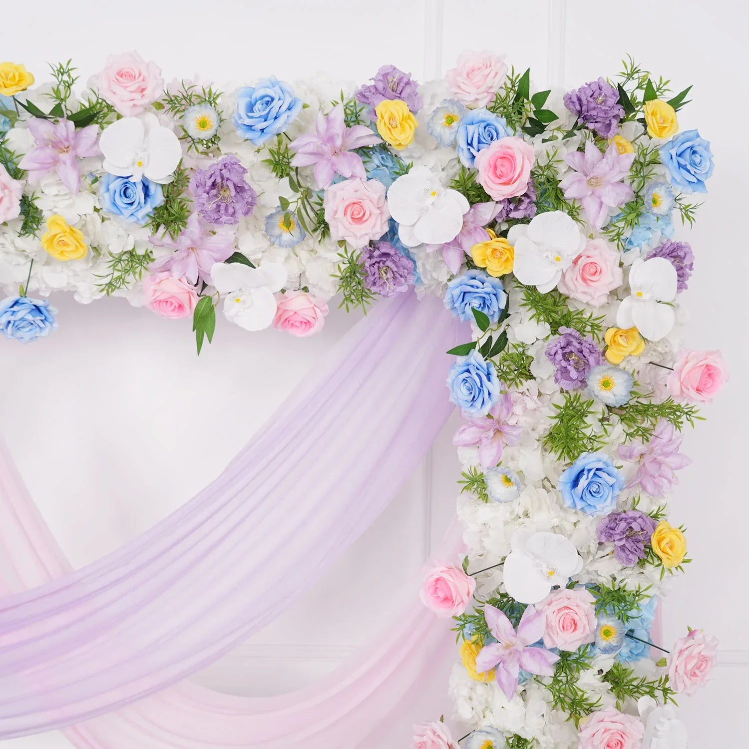 Uflower Colored Table Runner Arrangement Wedding Backdrop Wall Decor M