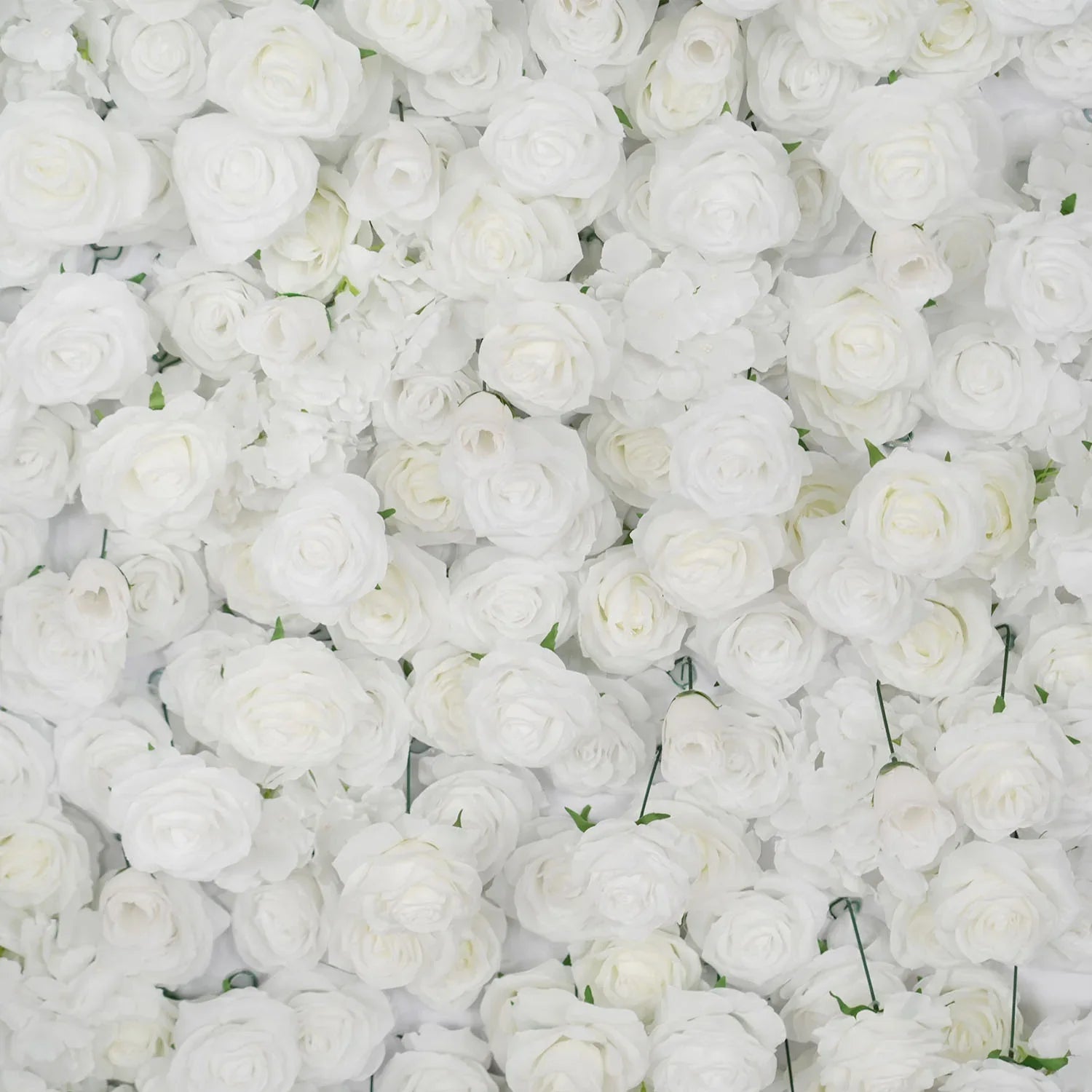 Uflower Artificial White Flower Wall Wedding Backdrop Decor SET80113 - Uflower