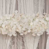 Uflower White Cherry Blossoms Wedding Background KT Board Decoration MC80205 - Uflower