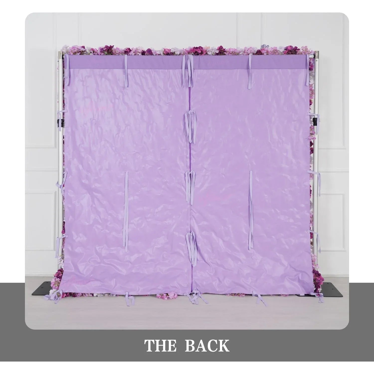 Uflower Purple Rose Flower Wall Backdrop Wedding Party Decoration SET80177 - Uflower