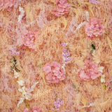Uflower Flower Wall Champagne Pink Frost Floral Backdrop Wedding Party Proposal Decor SET80215 - Uflower