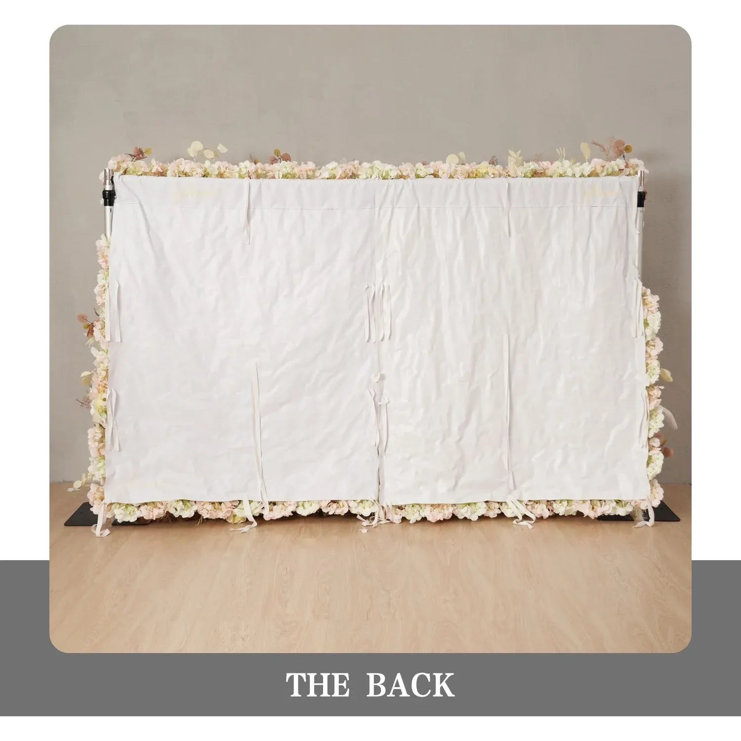 Uflower Khaki Eucalyptus Flower Wall Wedding Party Backdrop Decor SET80181 - Uflower