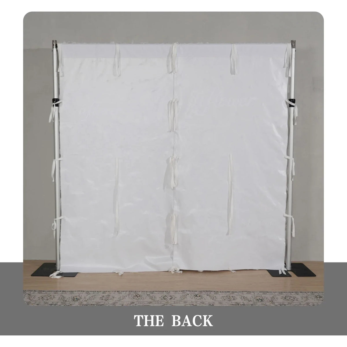 Uflower Artificial White 5D Flower Wall Wedding Backdrop Deco Birthday Party SET80140 - Uflower