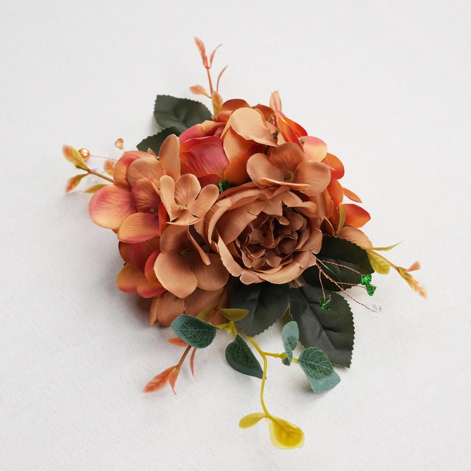 Uflower Wrist Corsages in Amber MG80006-05*6