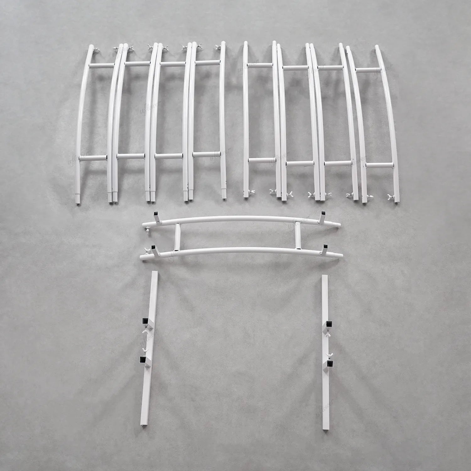 Uflower 2M Round Iron Arch Wedding Arch Flower Stand Event Frame Props MSD80025-01
