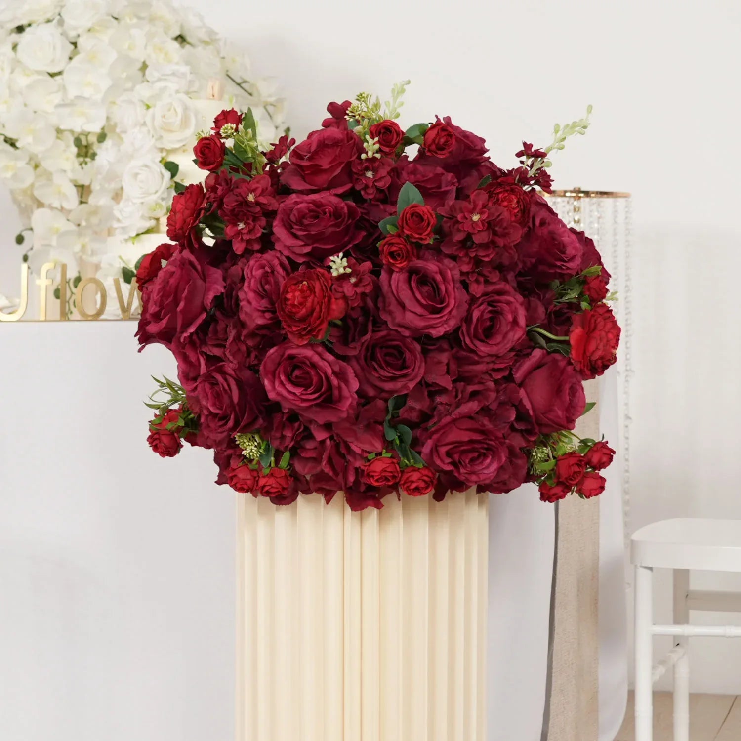 Uflower 50cm Wedding Table Centerpieces Flower Ball MB80052-01 - Uflower
