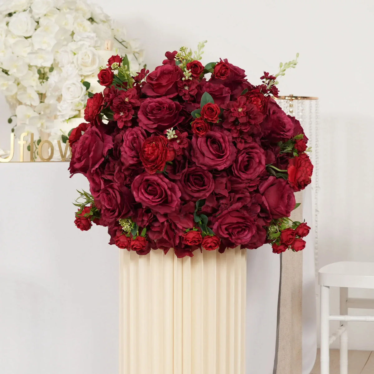 Uflower 50cm Wedding Table Centerpieces Flower Ball MB80052-01 - Uflower