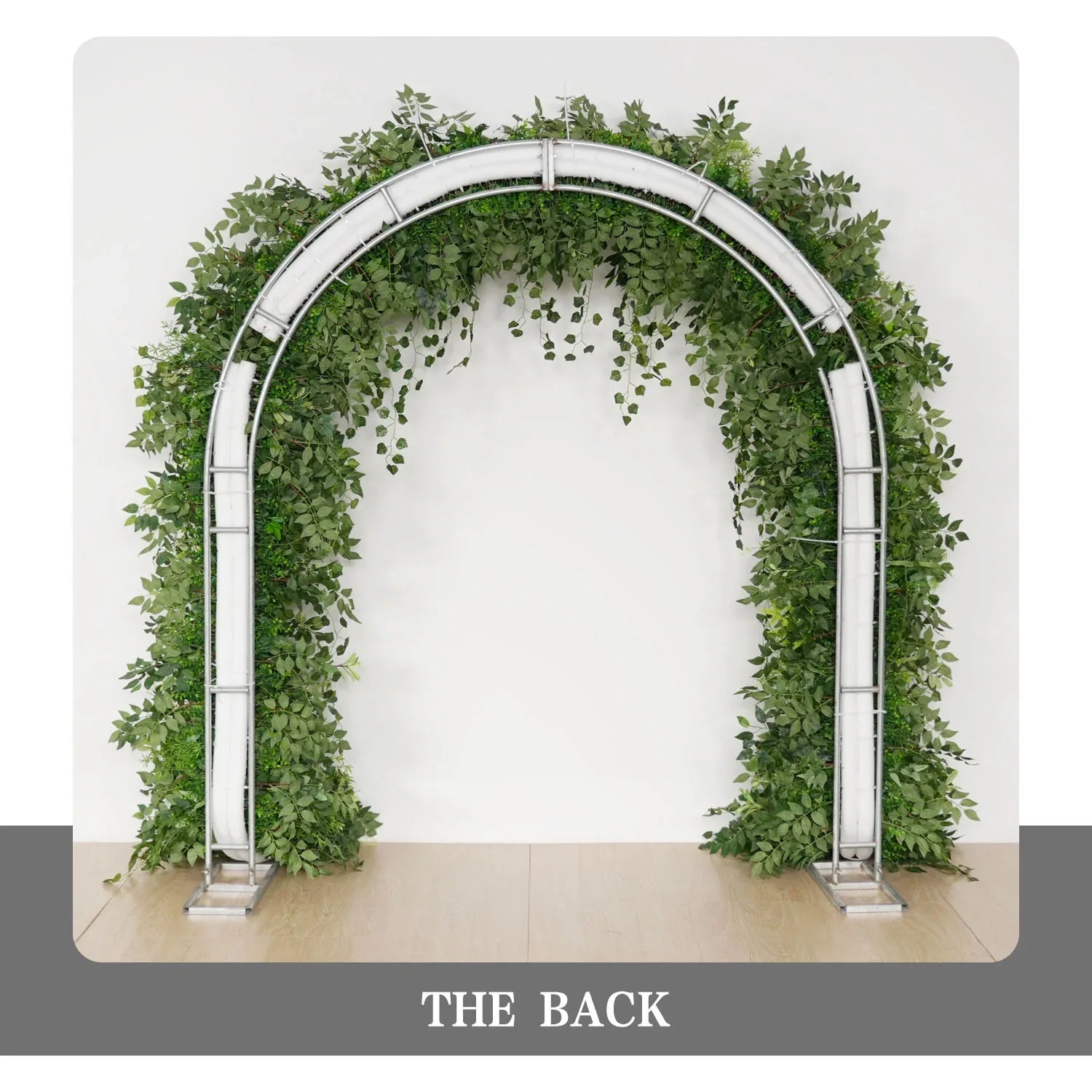Uflower Leaf Flower Row Door Arch Floral Arrangement SET80110 - Uflower