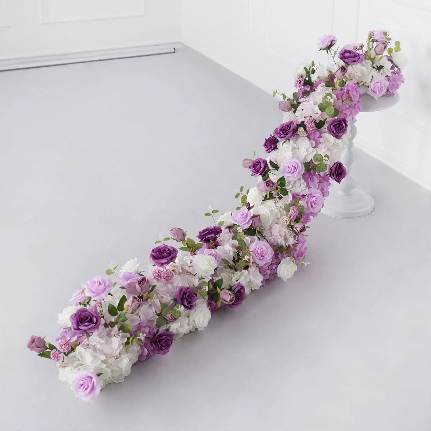 Uflower Artificial Flower Row Sofa Table Runner Floor Flower Arrangement MC80107 - Uflower